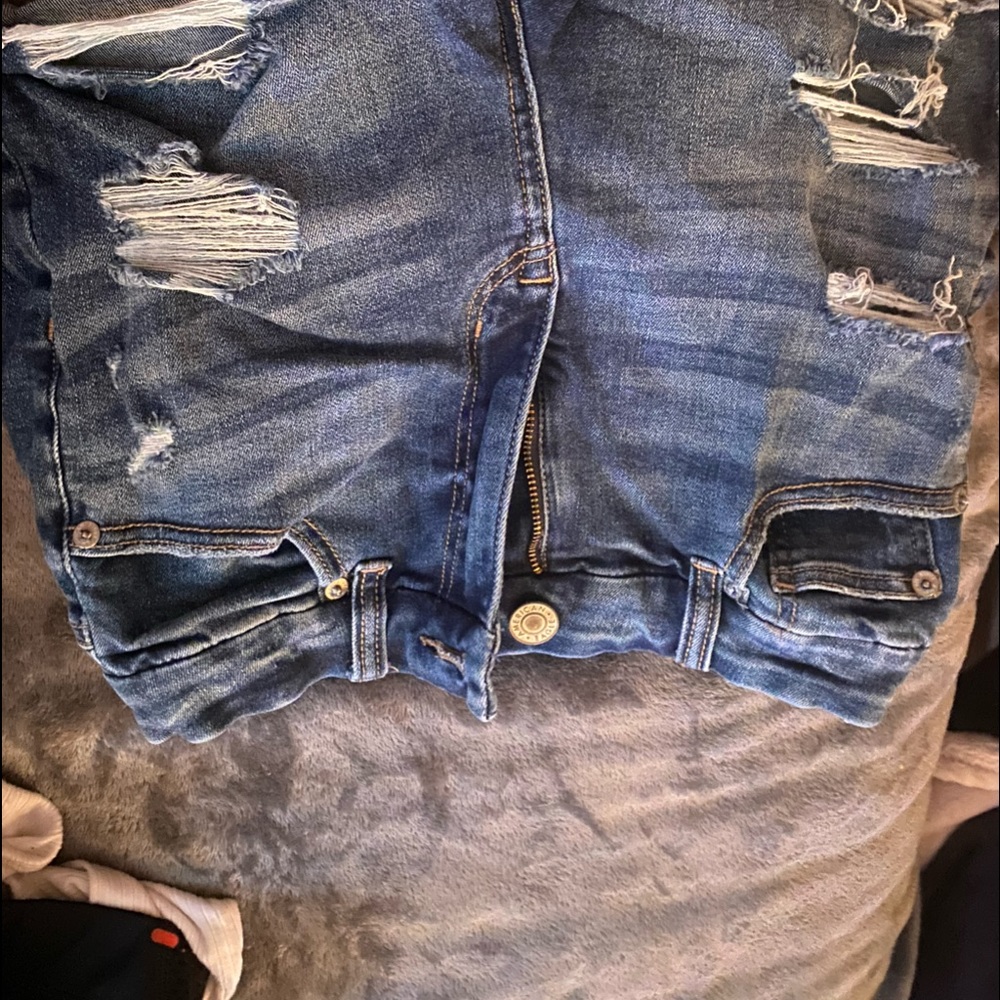 american eagle jean shorts